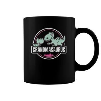 Funny Dinosaur Cute Mother's Day Grandmasaurus Coffee Mug | Mazezy