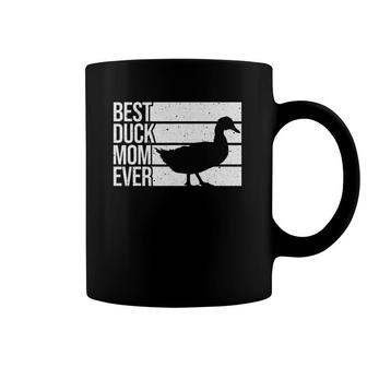 Funny Duck Mom Art For Women Girls Mother's Day Duck Lovers Coffee Mug | Mazezy