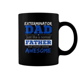 Funny Exterminator Dad Best Father's Day Coffee Mug | Mazezy