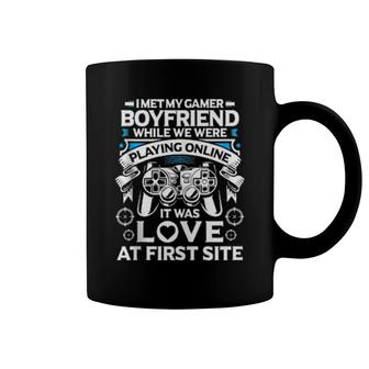 Funny Gamer Girl Meme Video Gaming Meme Girlfriend Coffee Mug | Mazezy