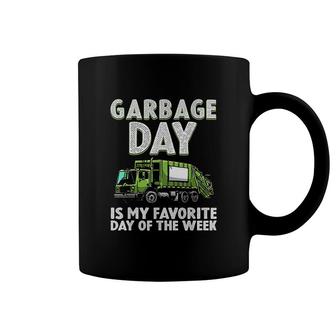 Funny Garbage Truck For Kids Boys Waste Garbage Day Coffee Mug - Seseable