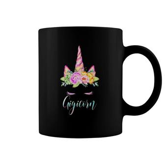 Funny Gigicorn Unicorn Costume Women Mom Mother's Day Coffee Mug | Mazezy