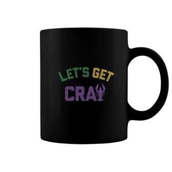 Funny Guys Mardi Gras Lets Get Crawfish Coffee Mug | Mazezy
