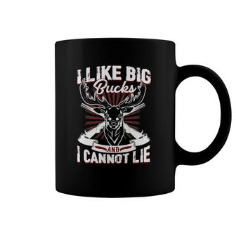 Funny I Like Big Bucks And I Cannot Lie Gift Coffee Mug | Mazezy