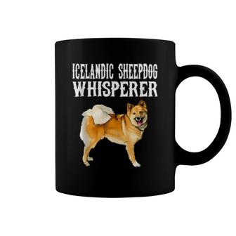 Funny Icelandic Sheepdog Whisperer Dog Coffee Mug | Mazezy
