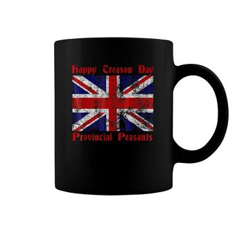 Funny July 4Th British Flaghappy Treason Day Coffee Mug | Mazezy AU