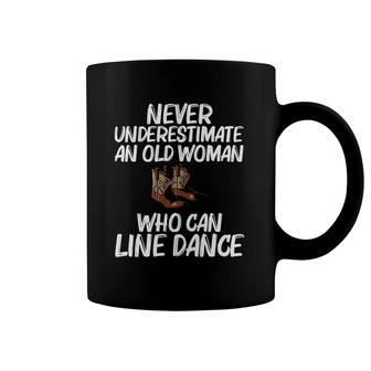 Funny Line Dancing Gift For Grandma Country Line Dance Rodeo Coffee Mug | Mazezy