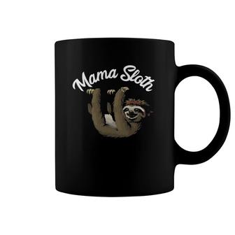 Funny Mama Sloth Lazy Sleepy Mother Mom Sloths Lover Gift Coffee Mug | Mazezy
