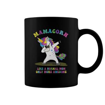 Funny Mamacorn Dabbing Unicorn Mother's Day Mother Mom Coffee Mug | Mazezy
