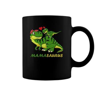 Funny Mamasaurus Rex Dinosaurrex Mom Kids Mother's Day Coffee Mug | Mazezy