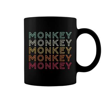 Funny Monkey Ape Gorilla Retro Monkey Coffee Mug | Mazezy