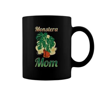 Funny Monstera Deliciosa Mom - Plant Monstera Coffee Mug | Mazezy