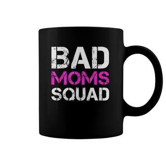 Funny Mother's Day Gift Bad Moms Squad Tee Funny Mom S Coffee Mug | Mazezy DE