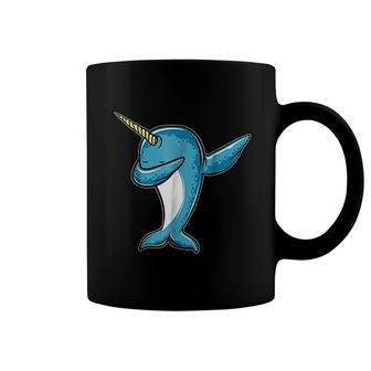 Funny Narwhal Dab Dabbing Narwhal Coffee Mug | Mazezy