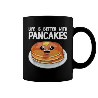 Funny Pancakes Art Brunch Breakfast Pancake Maker Coffee Mug | Mazezy