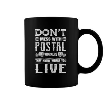 Funny Postal Carrier Post Office Mailman Rural Mailman Coffee Mug | Mazezy