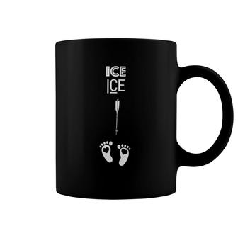 Funny Pregnancy Announcement - Ice Ice Surprise Baby Coffee Mug | Mazezy