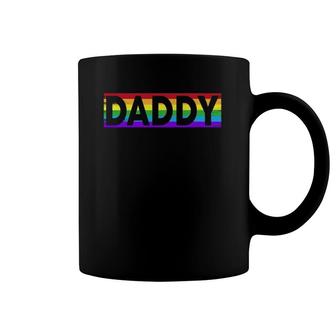 Funny Pride Daddy - Proud Gay Lesbian Lgbt Gift Father's Day Coffee Mug | Mazezy UK