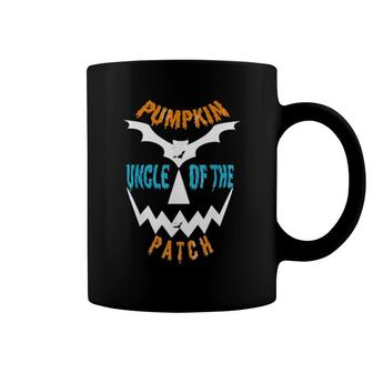 Funny Pumpkin Uncle Of The Patch For Halloween And Family Gift Coffee Mug | Mazezy