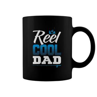 Funny Reel Fishing Father's Day Angling Gift From Kids Coffee Mug | Mazezy