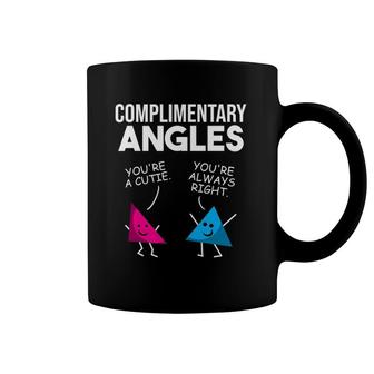 Funny Right Acute Triangle Math Teacher Gift Cool Geometry Coffee Mug | Mazezy