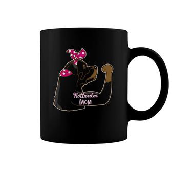 Funny Rottweiler Mom Tattoo, Gift Bully Mom Dog Owner Mother Coffee Mug | Mazezy