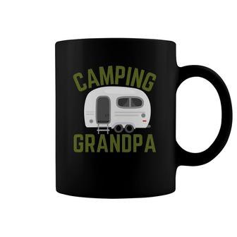 Funny Rv Camping Grandpa Father's Day Camper Coffee Mug | Mazezy