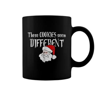 Funny Santa Cookies Cute Christmas Coffee Mug - Thegiftio UK