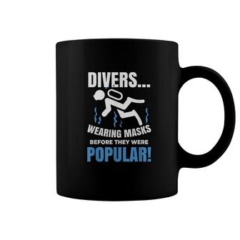 Funny Scuba Diving Mask Pun Gift For Scuba Diver Coffee Mug - Thegiftio UK