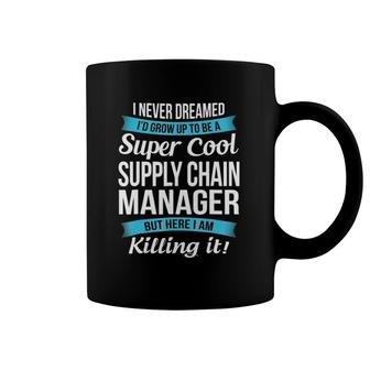 Funny Super Cool Supply Chain Manager Gift Coffee Mug | Mazezy