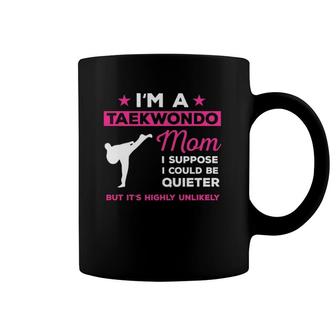 Funny Taekwondo Mom Karate Martial Arts Gift Coffee Mug | Mazezy CA