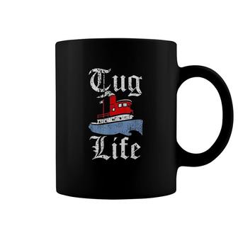 Funny Tugboat Tug Life Coffee Mug | Mazezy