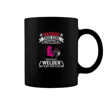 Funny Welder Wife Girlfriend Coffee Mug | Mazezy