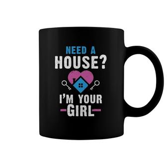 Funny Womans Need A House For Real Estate Agents Coffee Mug | Mazezy