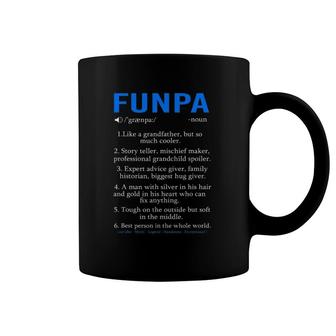 Funpa Definition Grandpa Fathers Day Coffee Mug | Mazezy