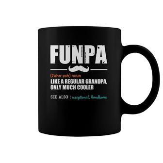 Funpa Like A Regular Grandpa - Dad Definition Father's Day Coffee Mug | Mazezy