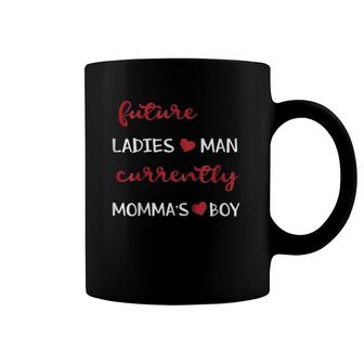 Future Ladies Man Current Mama's Boy Funny Coffee Mug | Mazezy