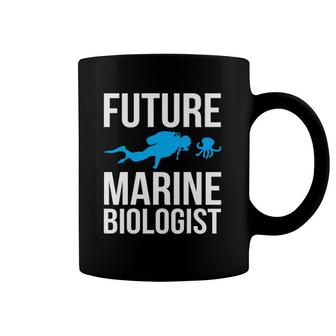 Future Marine Biologist Gift For Students Sea Life Coffee Mug | Mazezy