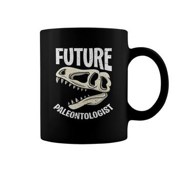 Future Paleontologist Fossilist Paleontology Dinosaur Gift Coffee Mug | Mazezy