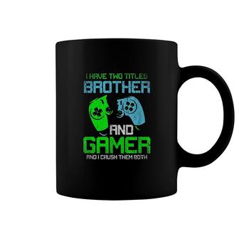 Gamer Boys Kids Gift Idea Video Games Lover Brother Gaming Coffee Mug - Seseable