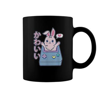 Gamer Bunny Rabbit Pastel Cute Coffee Mug | Mazezy
