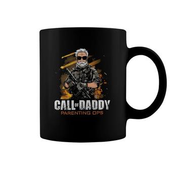 Gamer Dad Gift Call Of Daddy Parenting Ops Gaming Father's Day Gift Coffee Mug | Mazezy
