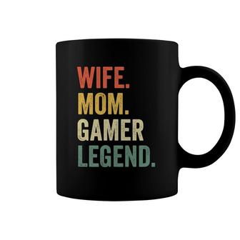 Gamer Mom Funny Wife Mom Video Game Legend Mother's Day Coffee Mug | Mazezy
