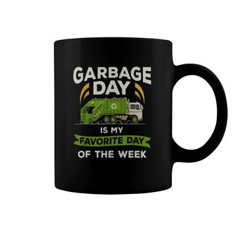 Garbage Day Kids City Garbage Truck Coffee Mug | Mazezy
