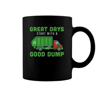 Garbage Truck Recycling Trash Recycle Garbageman Waste Bin Coffee Mug | Mazezy
