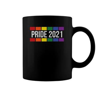 Gay Pride 2021 Lgbt Pride Lgbtq March Or Parade Design Coffee Mug | Mazezy