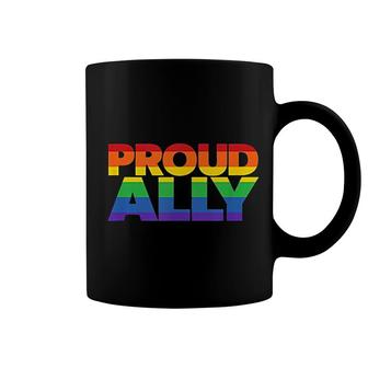 Gay Pride Ally Lgbt Friends Proud Ally Coffee Mug | Mazezy