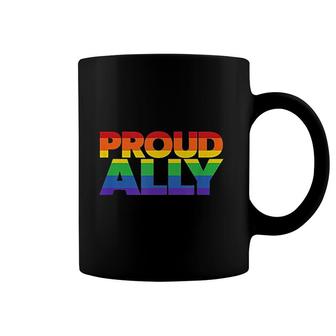 Gay Pride Lgbt Friends Proud Ally Coffee Mug | Mazezy