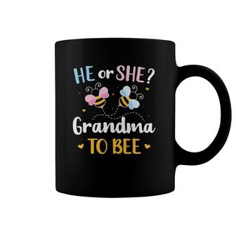 Gender Reveal He Or She Grandma Matching Family Baby Party Coffee Mug | Mazezy