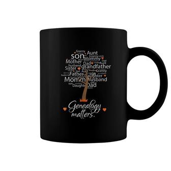 Genealogy Matters Tree Coffee Mug | Mazezy